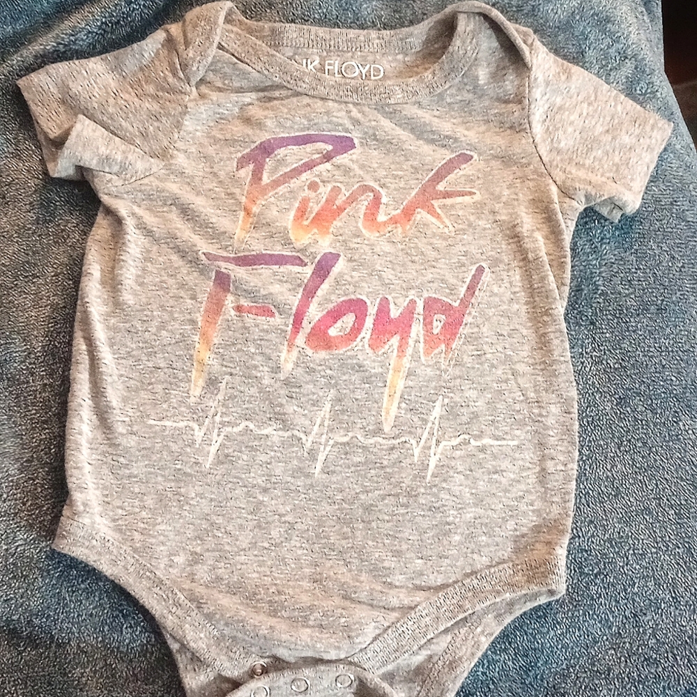 EUC Pink Floyd Onesie Size 18m